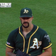 Image for article titled A's Pitcher Mike Fiers Was Dared To Shave His Beard Into A G-Shape
